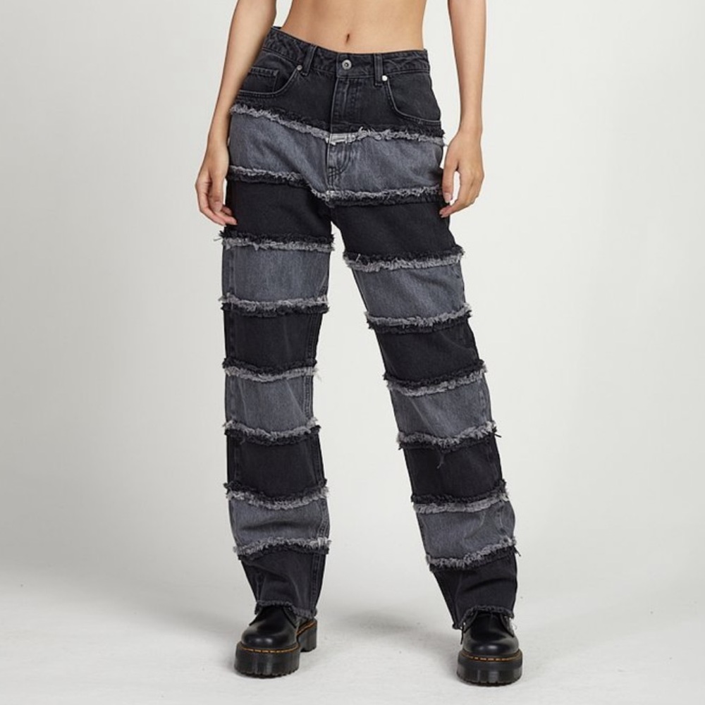 Charcoal Infringement Jeans Ragged Priest